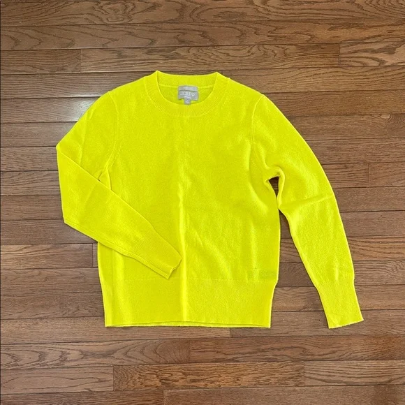 J. Crew Women’s Class Crew Cashmere Sweater - Picture 1 of 2